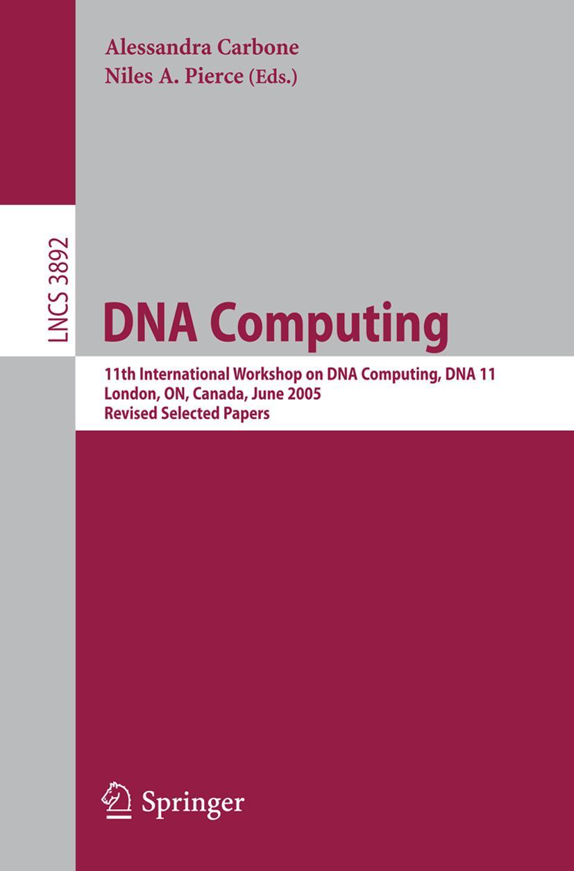 Vorderes Coverbild DNA Computing