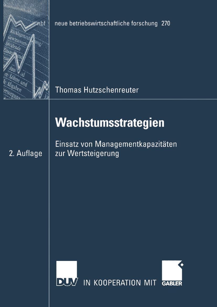 Vorderes Coverbild Wachstumsstrategien