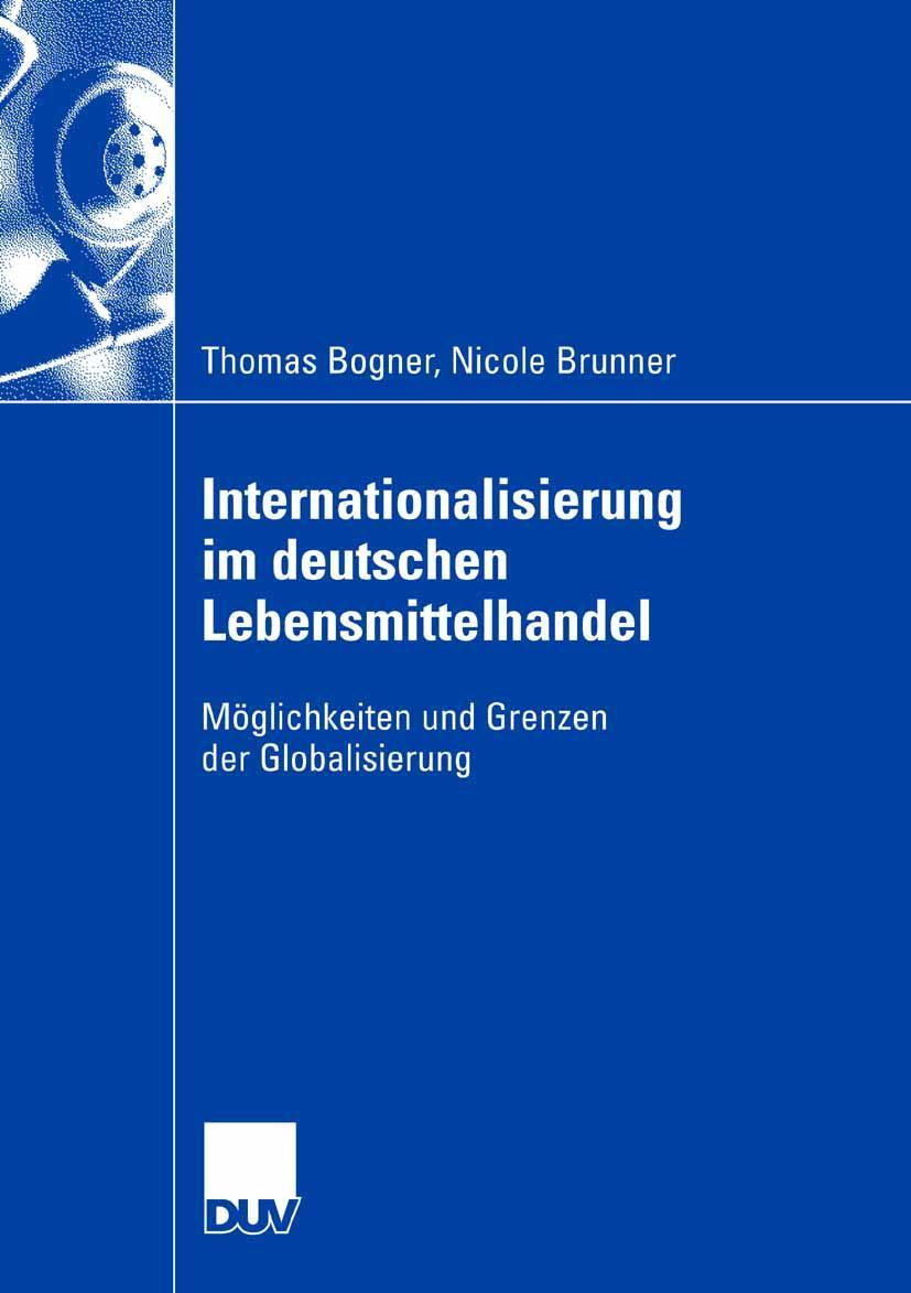 Vorderes Coverbild Internationalisierung im deutschen Lebensmittelhandel