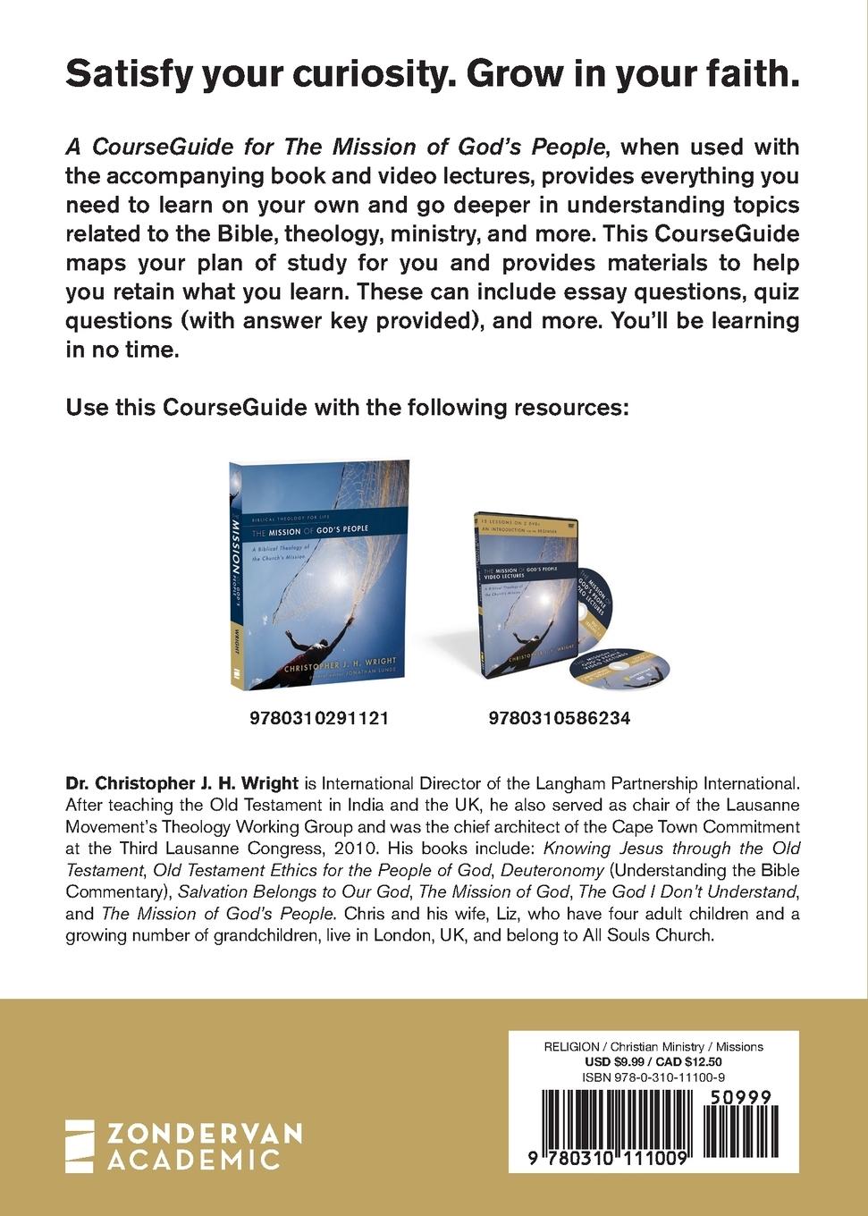 Rückseitencover A CourseGuide for The Mission of God's People