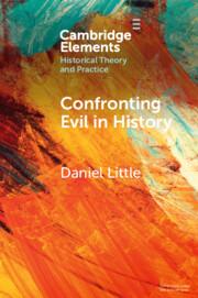 Vorderes Coverbild Confronting Evil in History