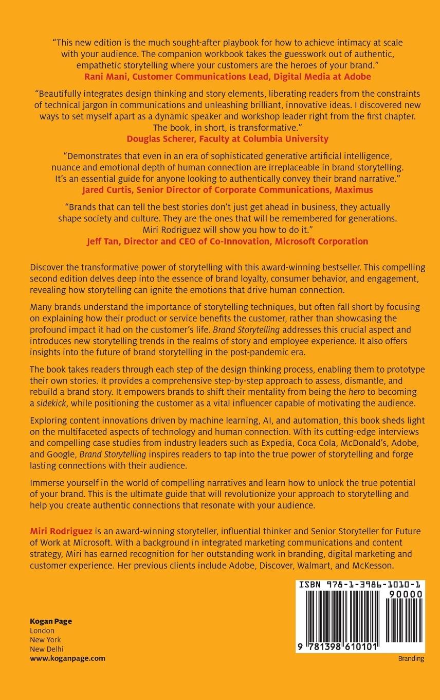 Rückseitencover Brand Storytelling