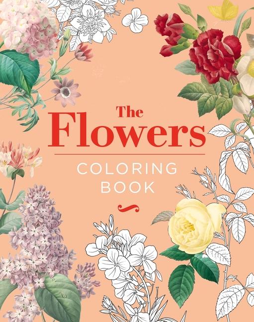 Vorderes Coverbild The Flowers Coloring Book
