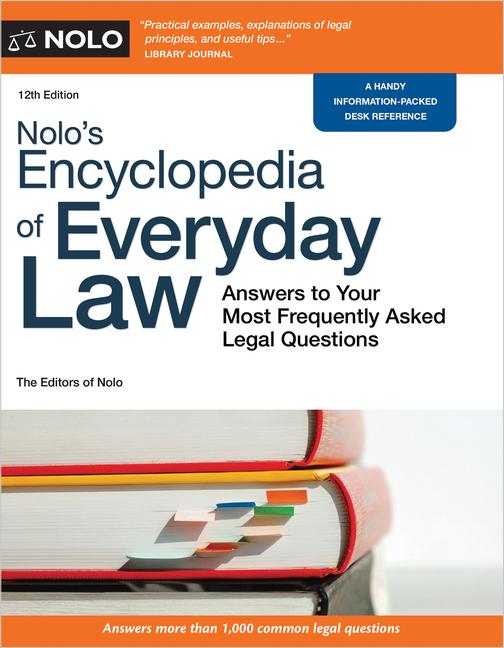 Vorderes Coverbild Nolo's Encyclopedia of Everyday Law