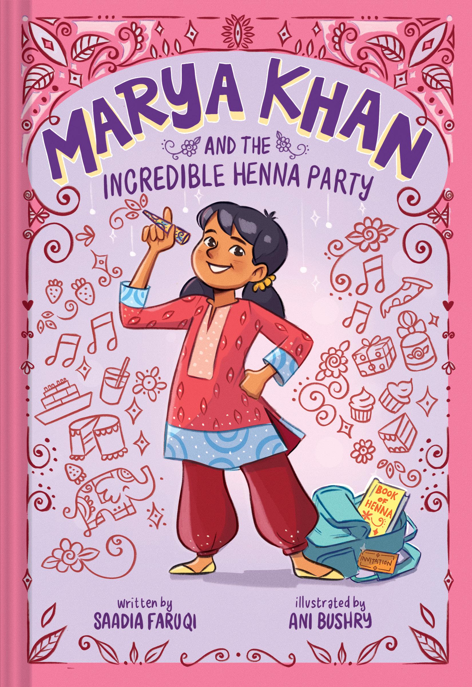 Vorderes Coverbild Marya Khan and the Incredible Henna Party (Marya Khan #1)
