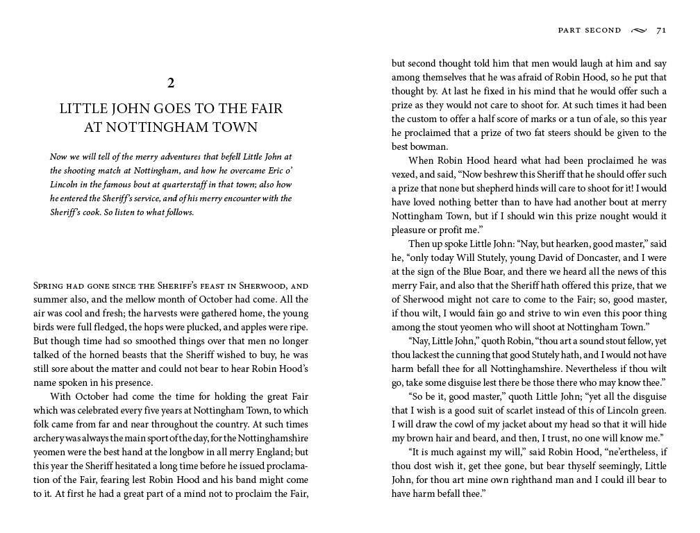 Beispielinhalt (Bild) The Merry Adventures of Robin Hood