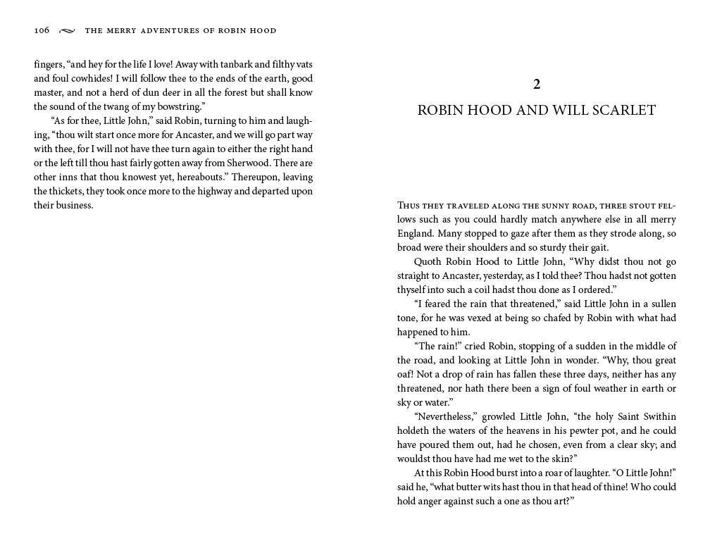 Beispielinhalt (Bild) The Merry Adventures of Robin Hood