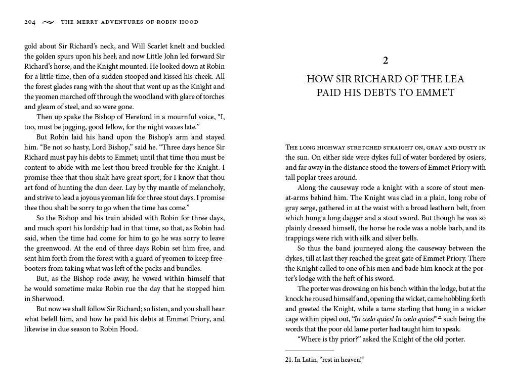 Beispielinhalt (Bild) The Merry Adventures of Robin Hood