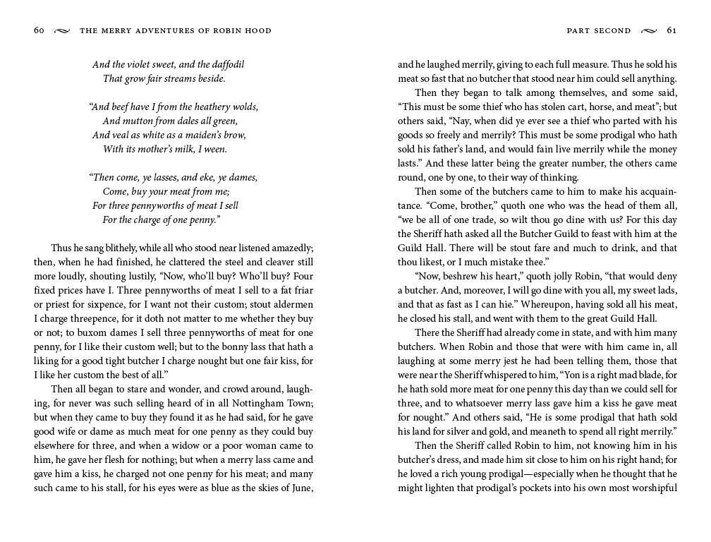 Beispielinhalt (Bild) The Merry Adventures of Robin Hood