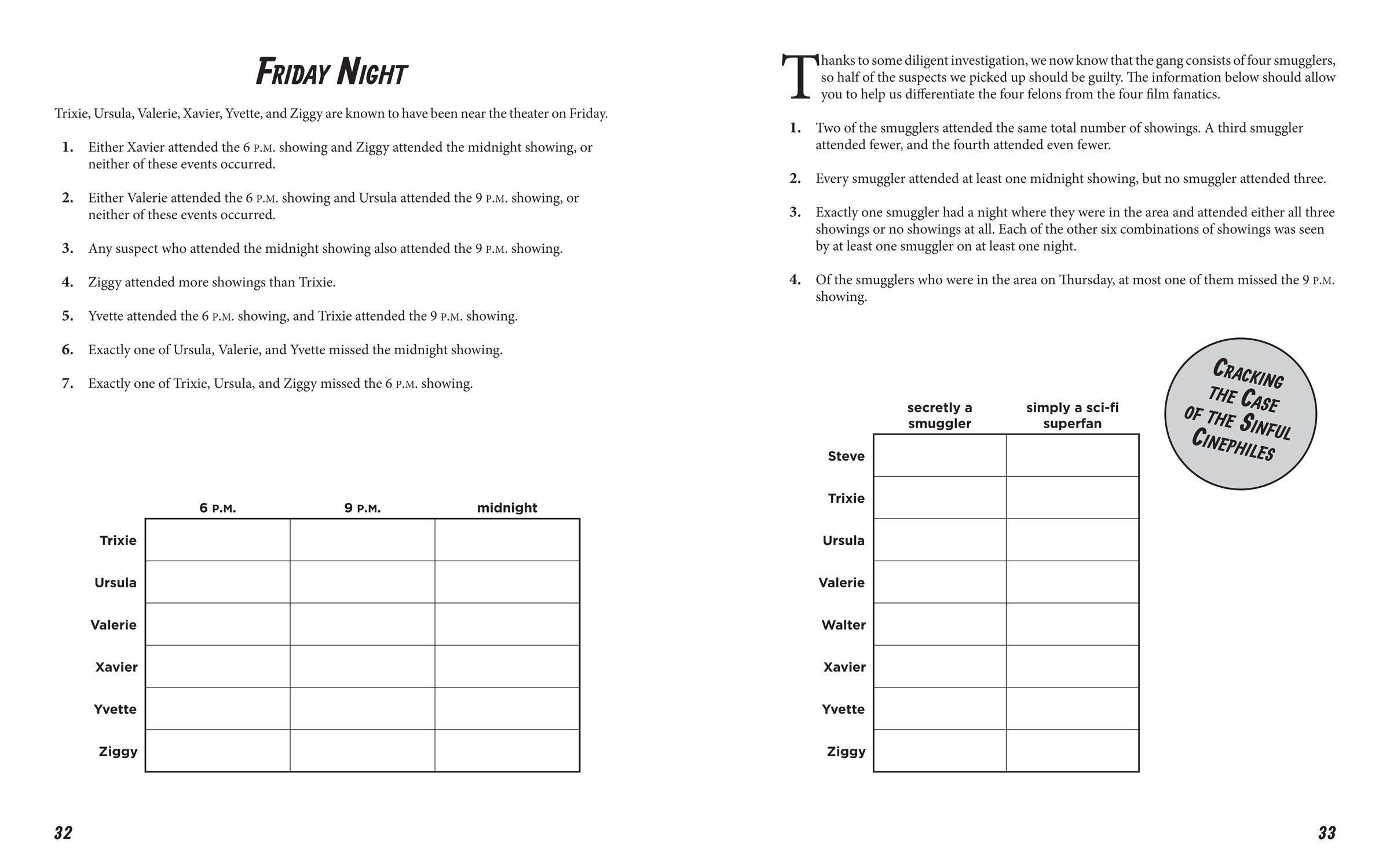 Beispielinhalt (Bild) The Puzzle Files of Larry Logic