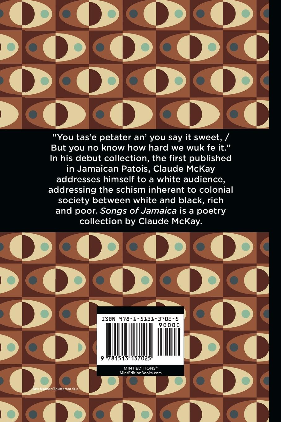 Rückseitencover Songs of Jamaica