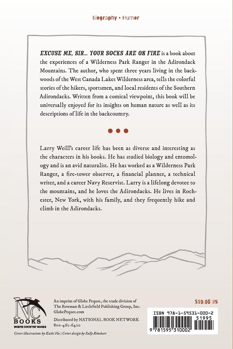 Rückseitencover Excuse Me, Sir... Your Socks Are On Fire