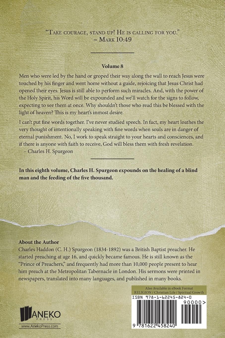 Rückseitencover Life in Christ Vol 8