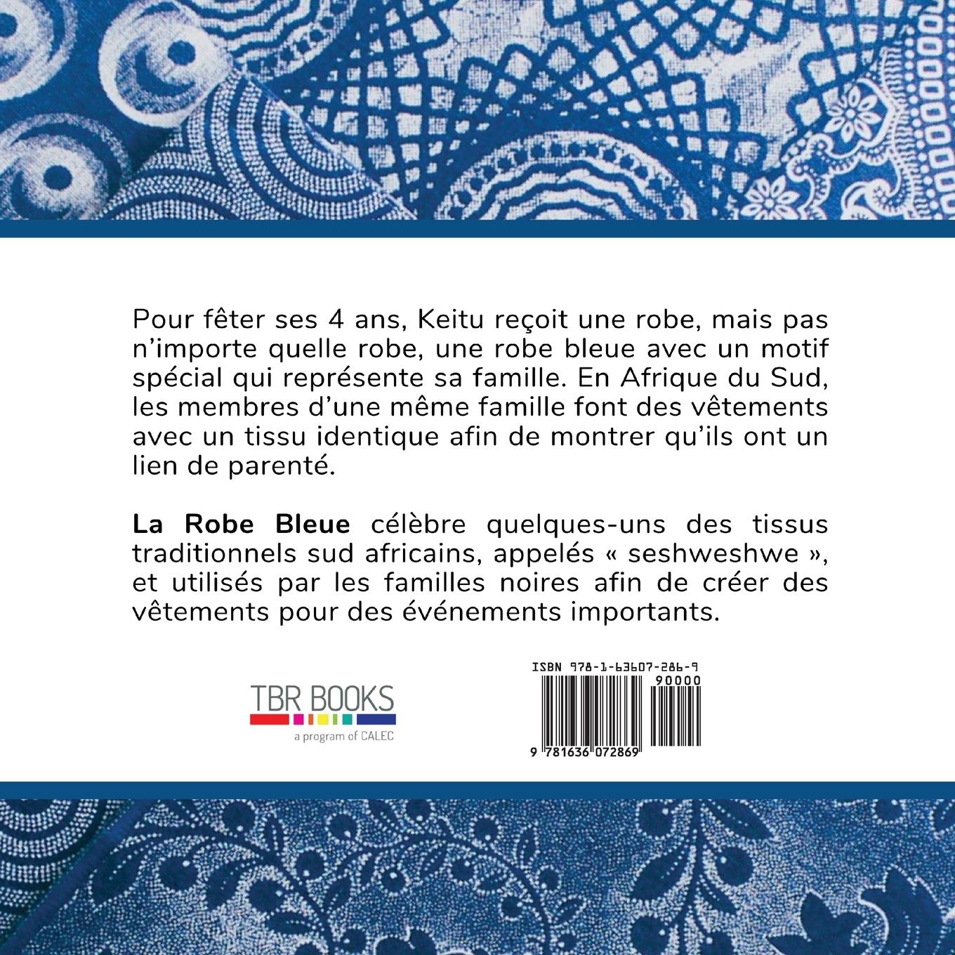 Rückseitencover La robe bleue