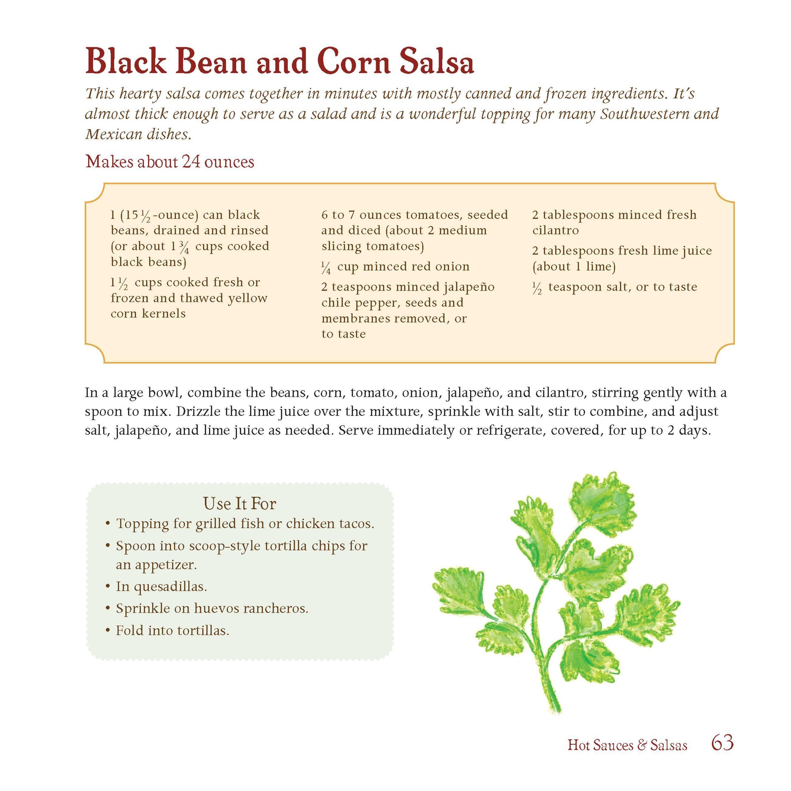 Beispielinhalt (Bild) Homemade Condiments