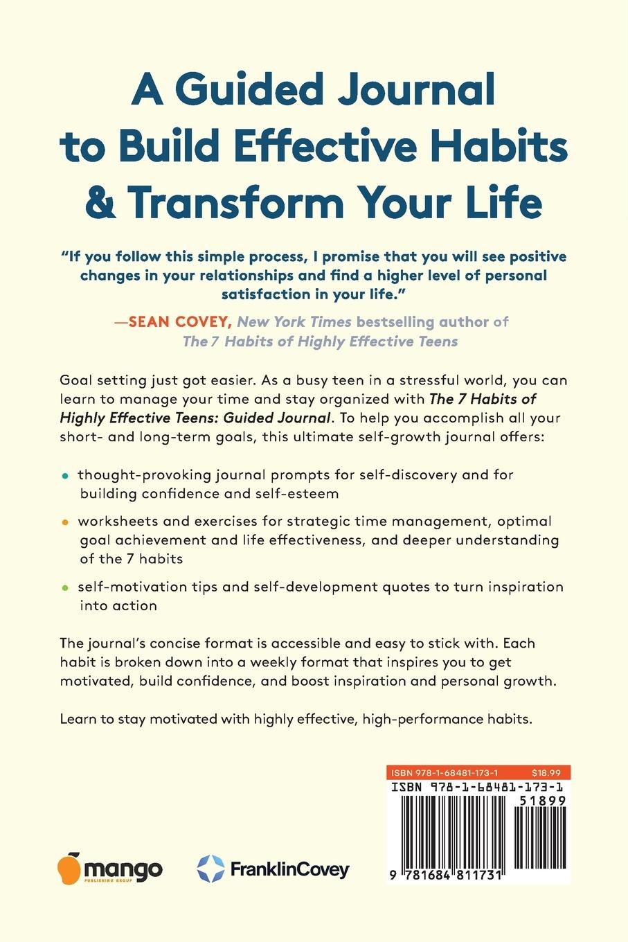 Rückseitencover The 7 Habits of Highly Effective Teens