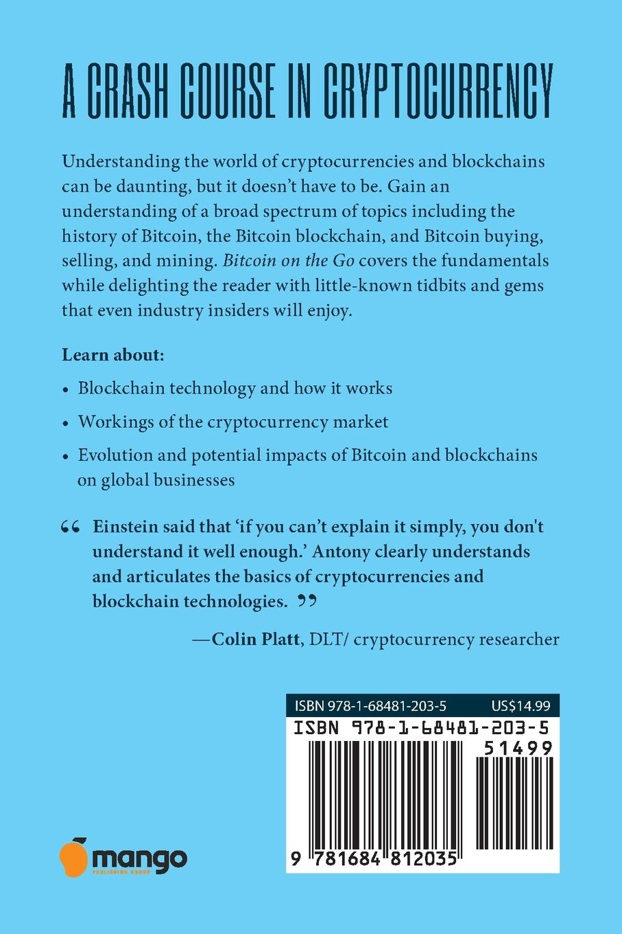 Rückseitencover Bitcoin on the Go