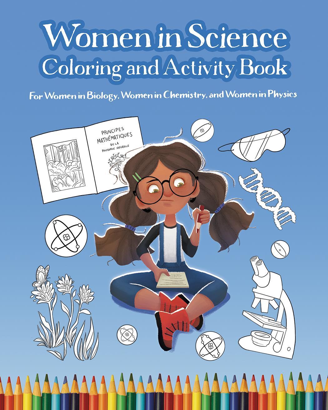Vorderes Coverbild Women in Science Coloring and Activity Book
