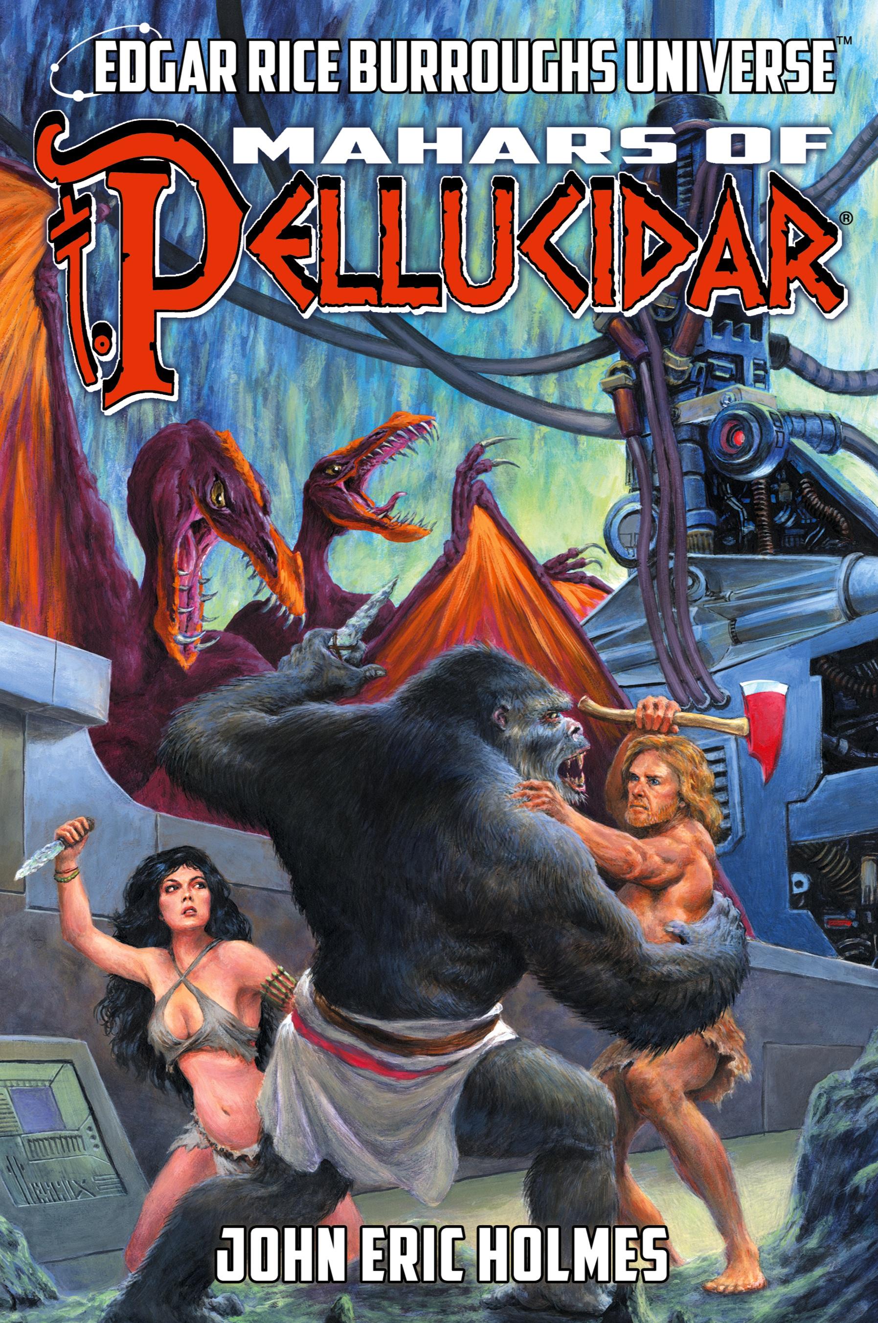 Vorderes Coverbild Mahars of Pellucidar (Edgar Rice Burroughs Universe)