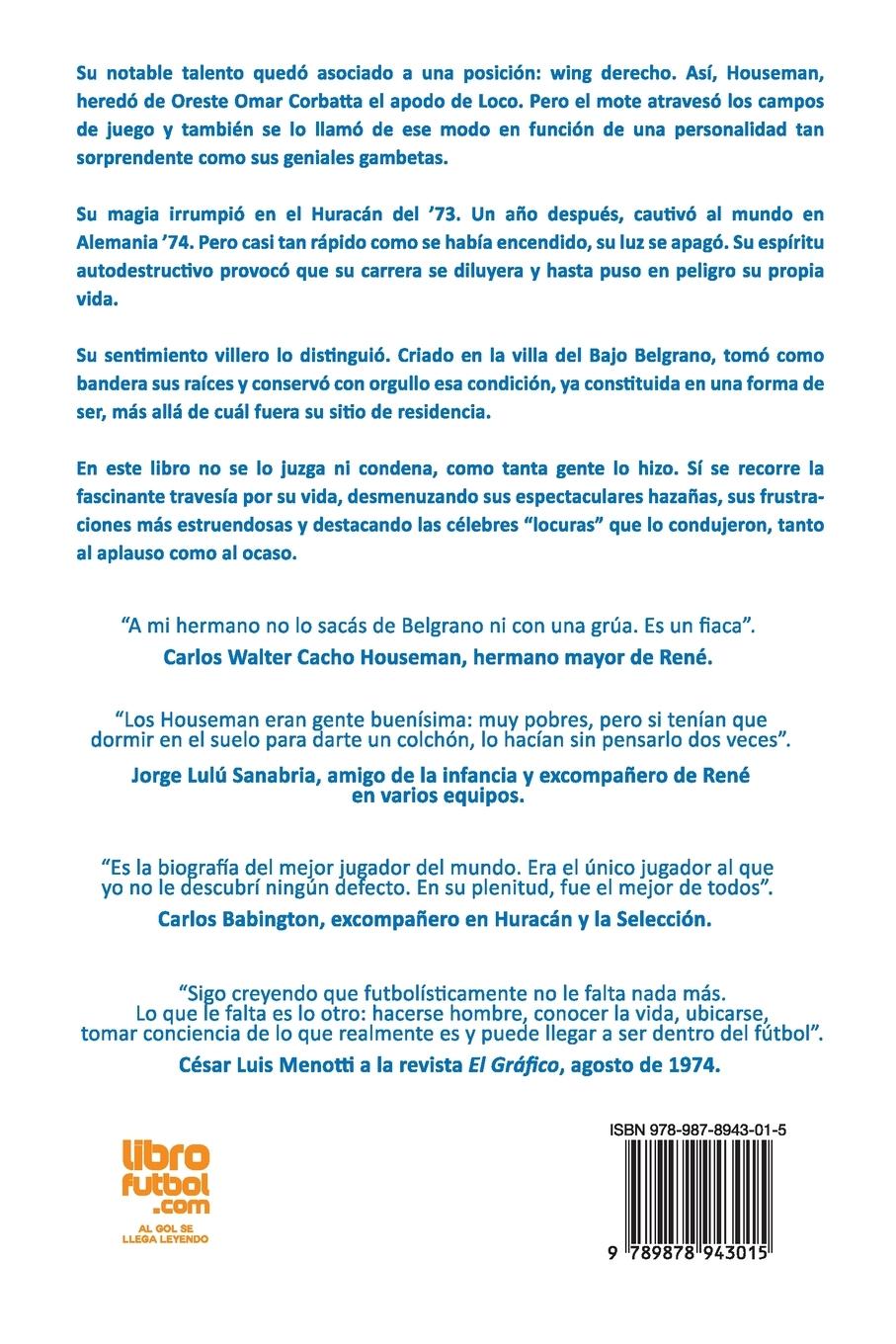 Rückseitencover Yo soy el loco