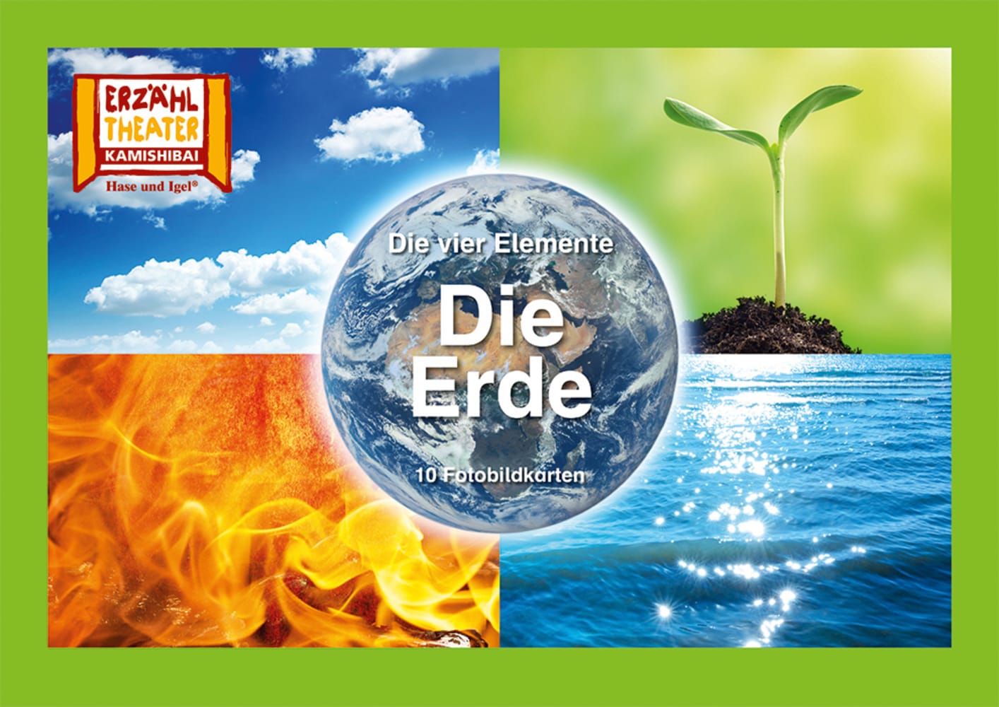 Vorderes Coverbild Die vier Elemente - Die Erde / Kamishibai Bildkarten