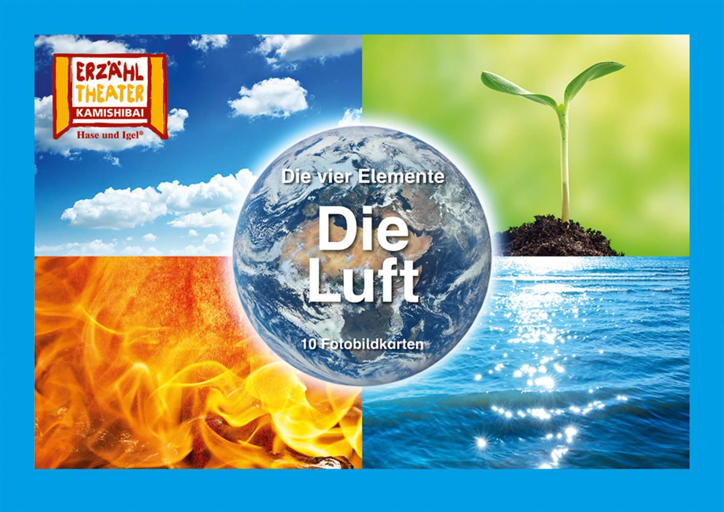 Vorderes Coverbild Die vier Elemente - Die Luft / Kamishibai Bildkarten