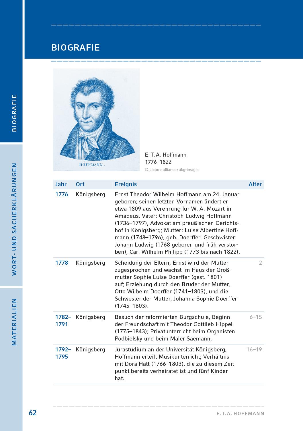 Beispielinhalt (Bild) Das Fräulein von Scuderi