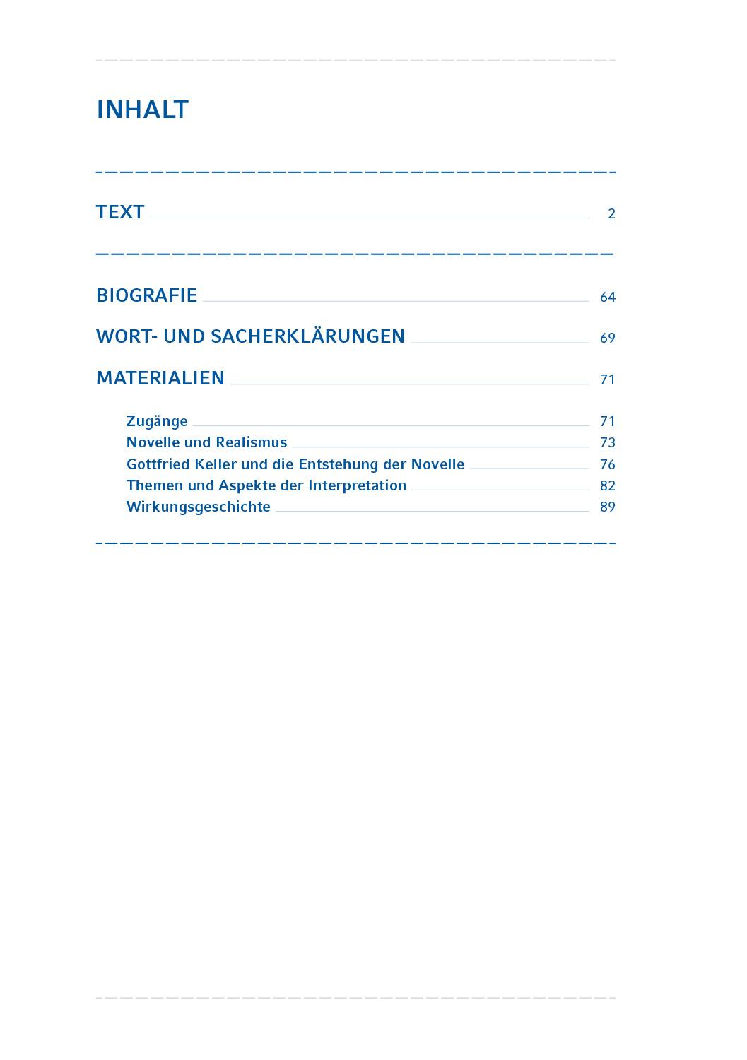 Beispielinhalt (Bild) Romeo und Julia auf dem Dorfe