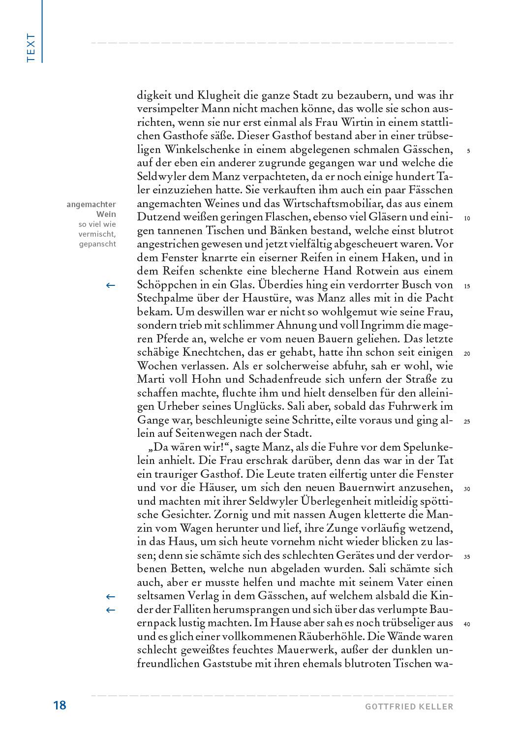 Beispielinhalt (Bild) Romeo und Julia auf dem Dorfe