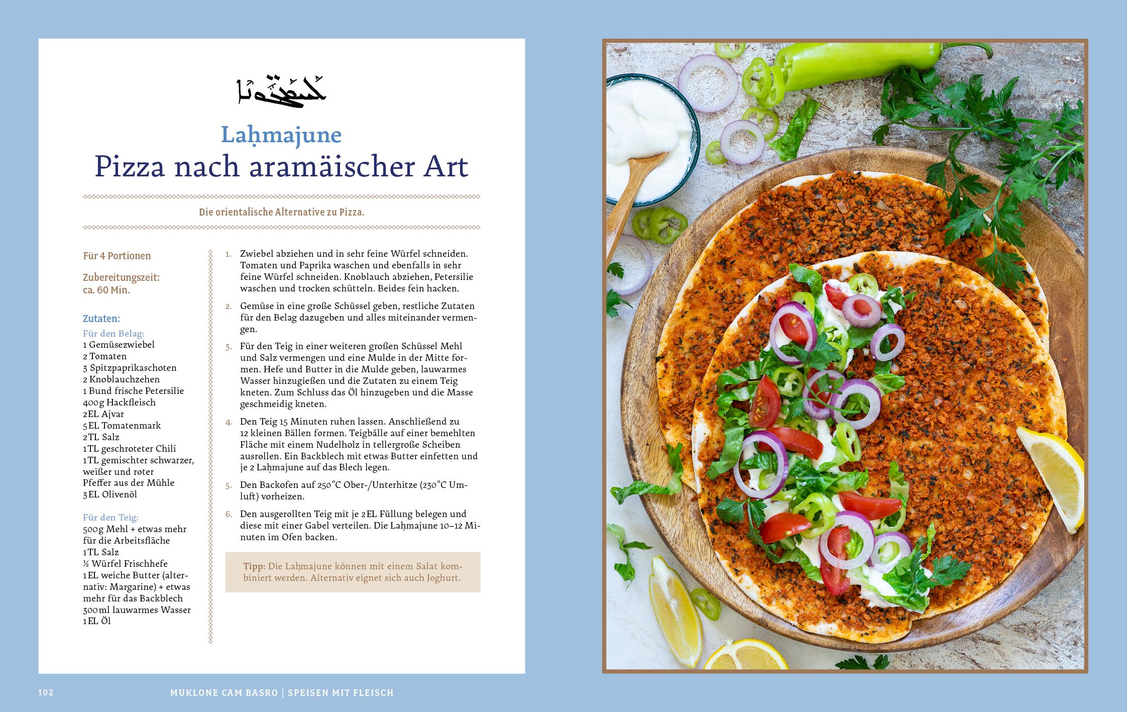 Beispielinhalt (Bild) Mesopotamia: Aramäisch kochen