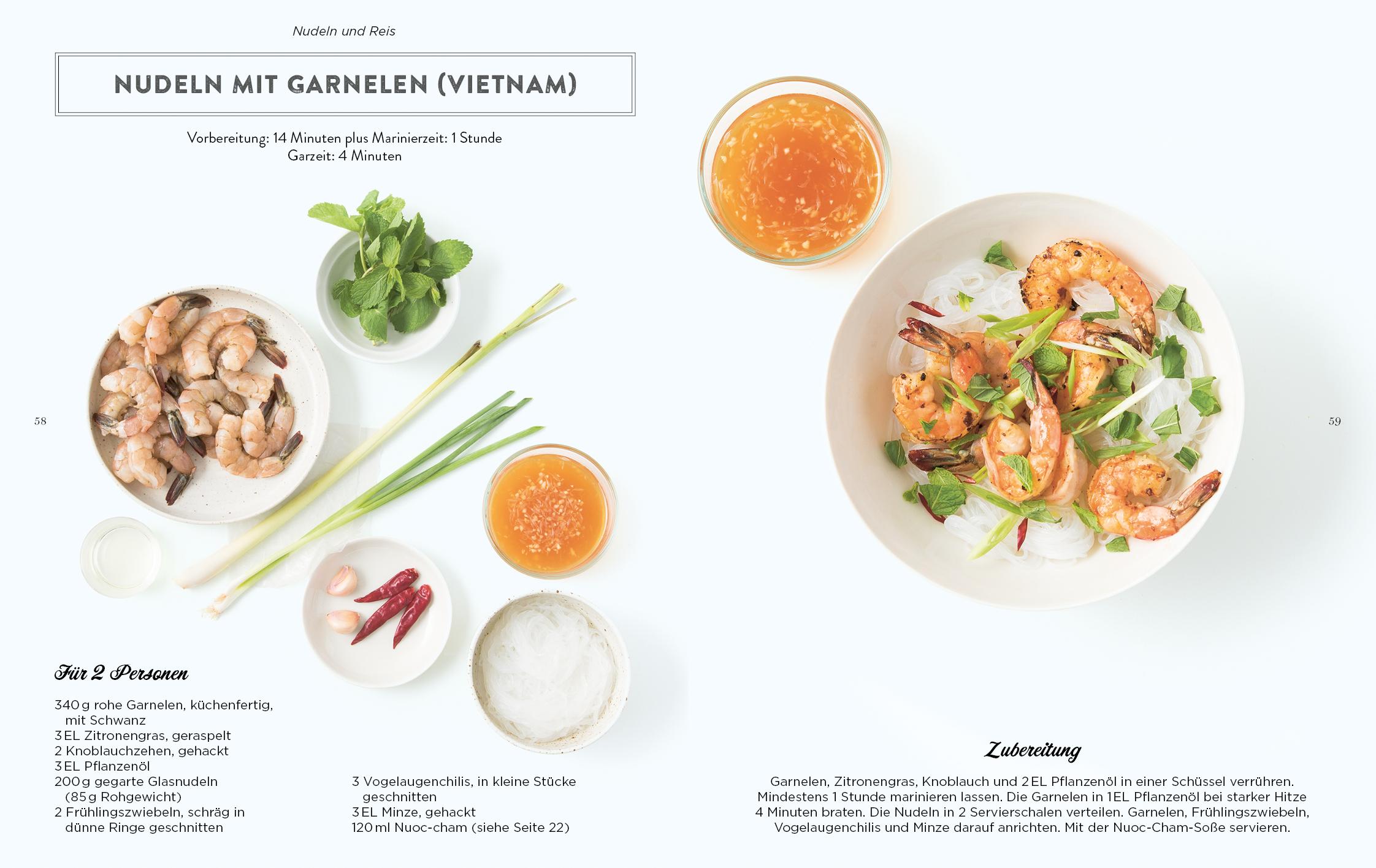 Beispielinhalt (Bild) Kochen mit dem Wok