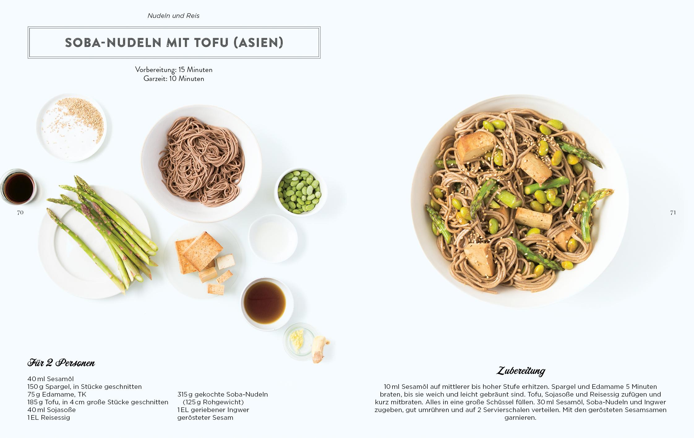 Beispielinhalt (Bild) Kochen mit dem Wok