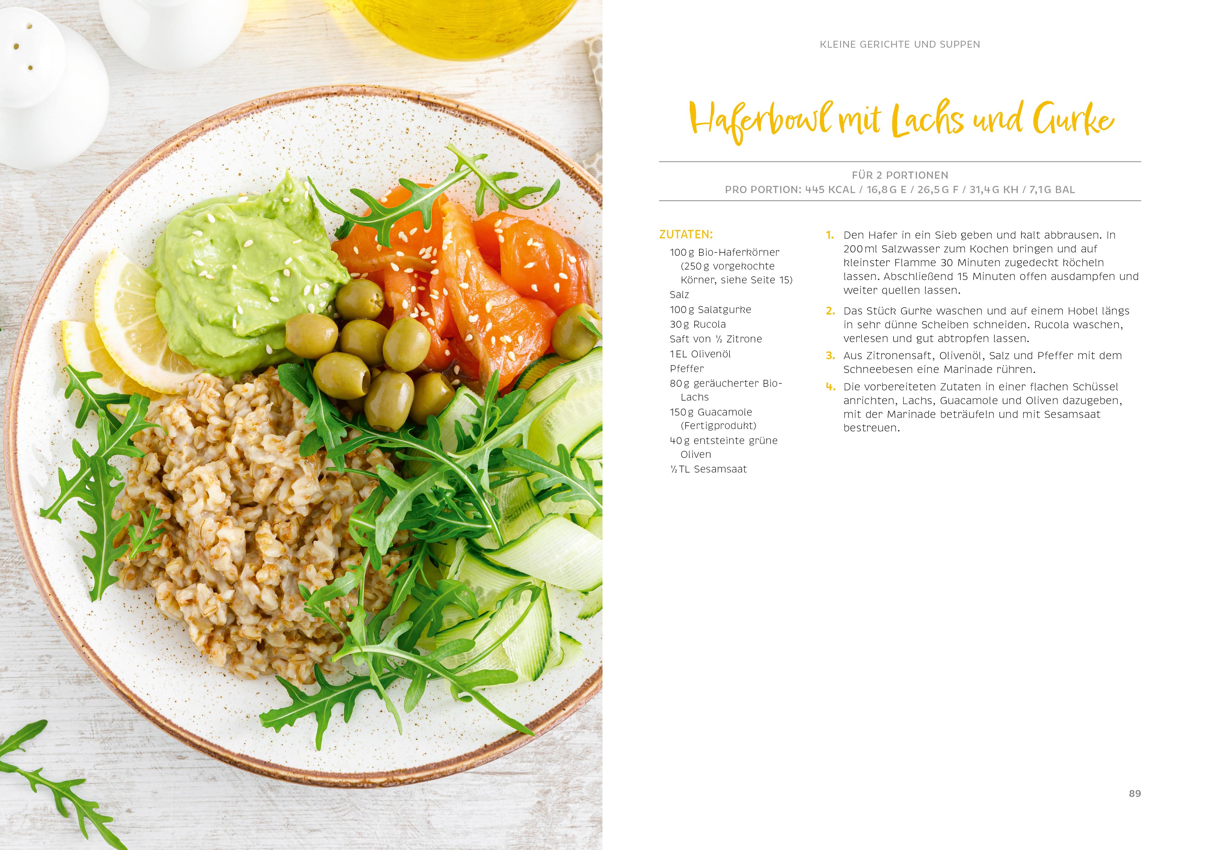 Beispielinhalt (Bild) Schlank mit Hafer