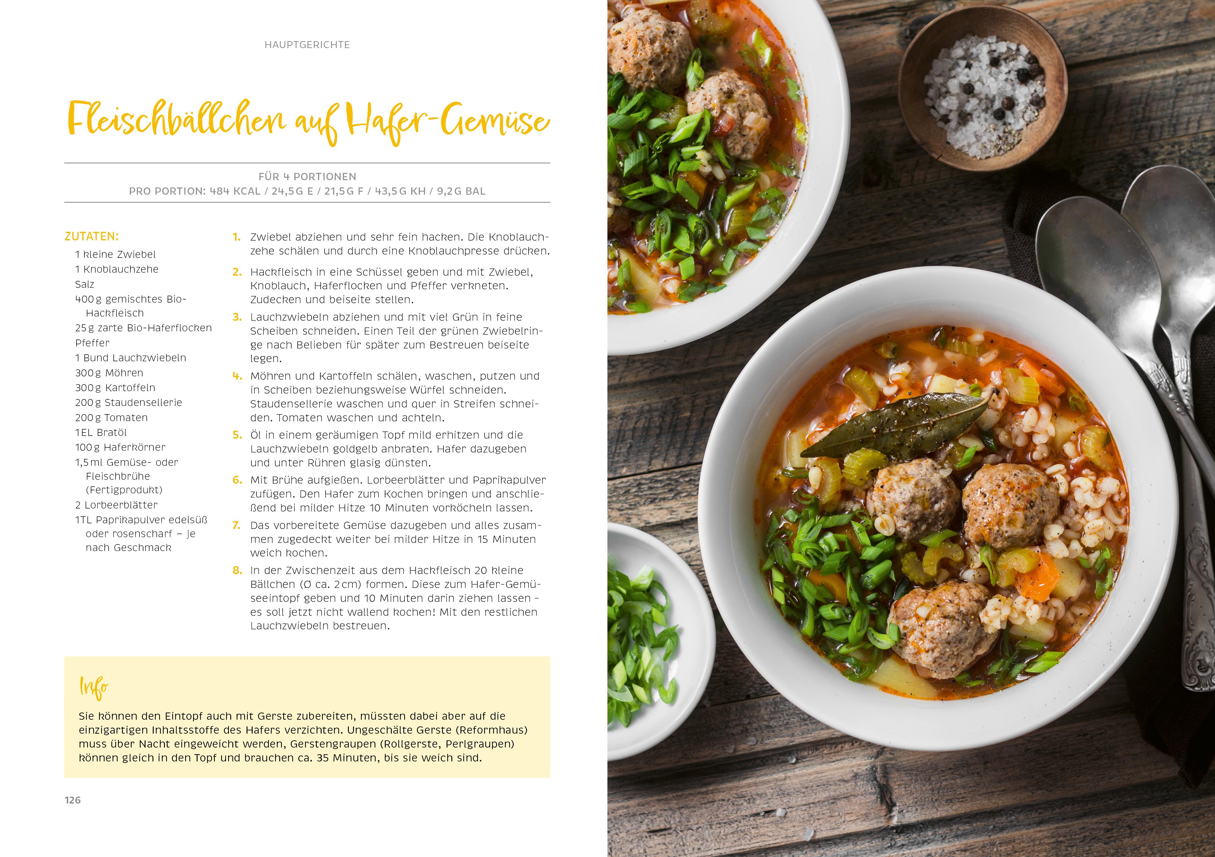 Beispielinhalt (Bild) Schlank mit Hafer