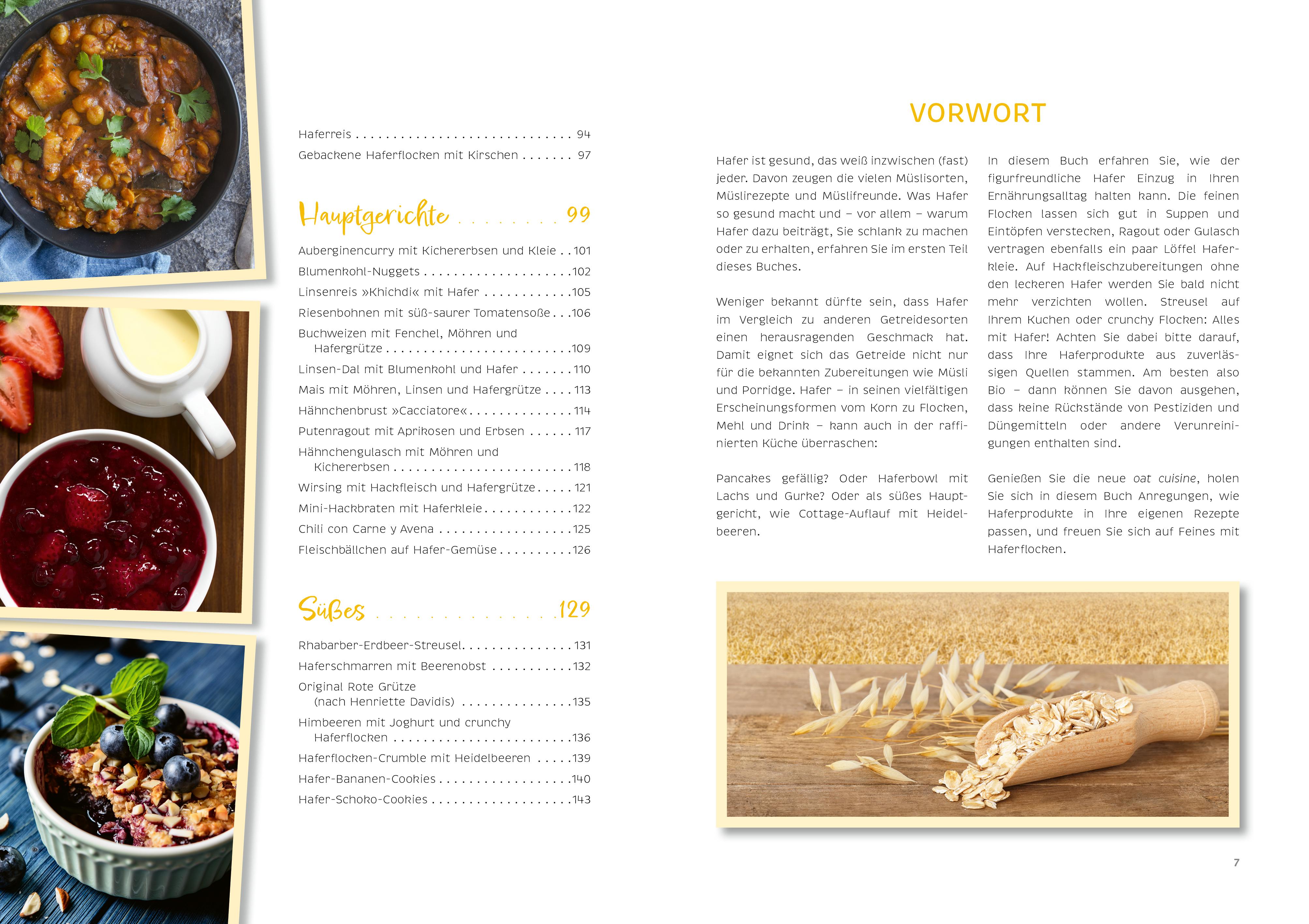 Beispielinhalt (Bild) Schlank mit Hafer