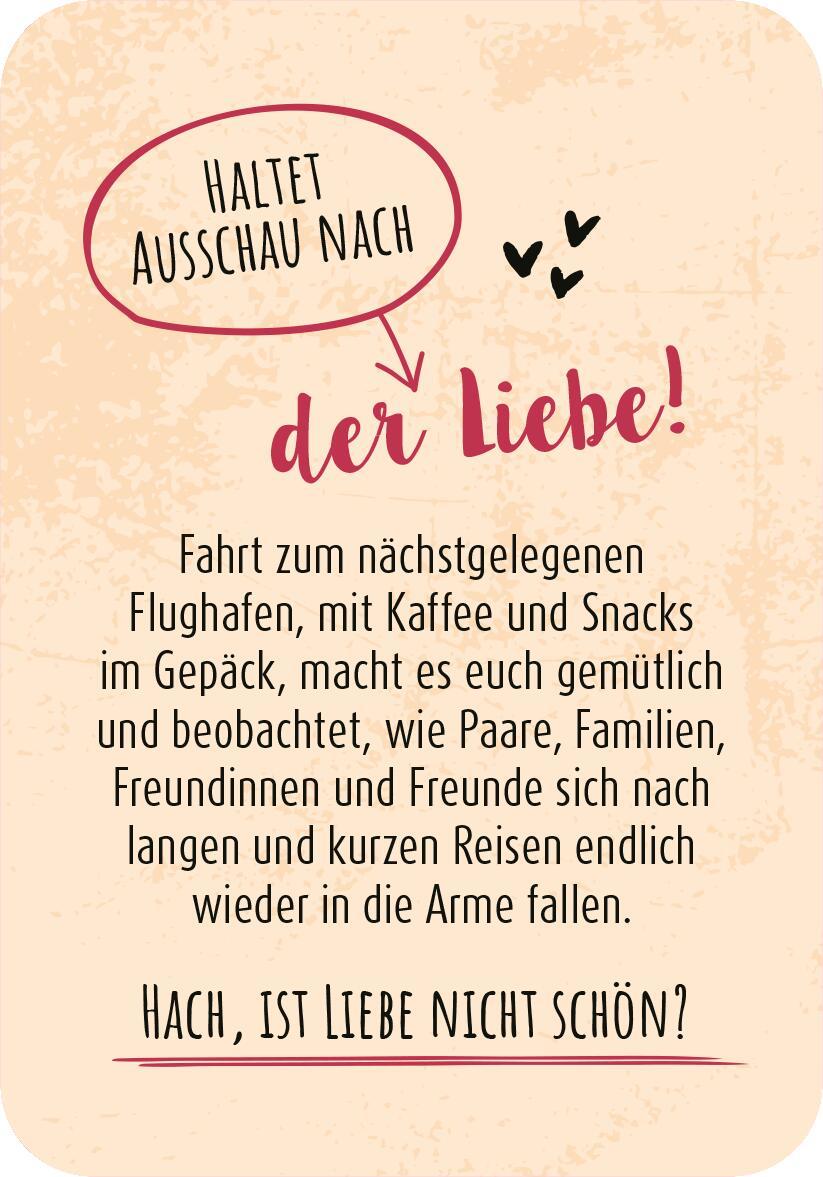 Beispielinhalt (Bild) 99 herrlich verrückte Ideen für euer Leben zu zweit