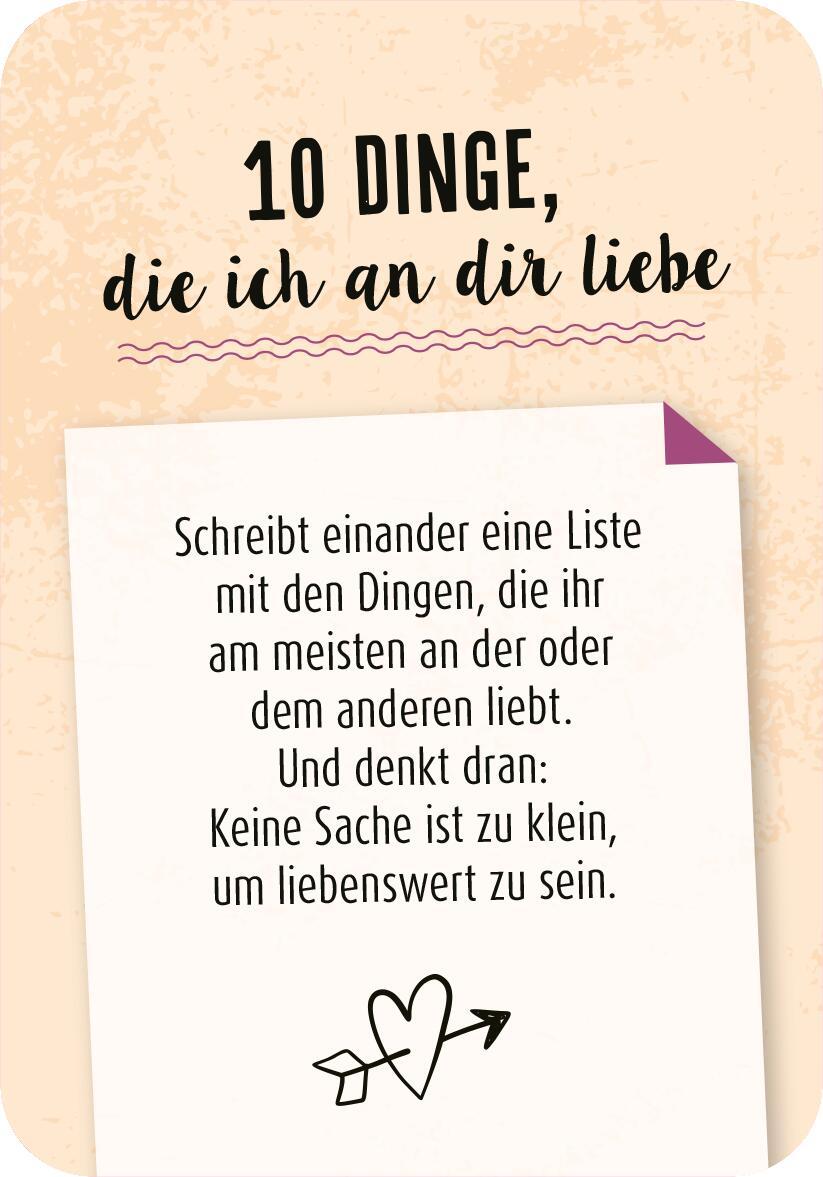 Beispielinhalt (Bild) 99 herrlich verrückte Ideen für euer Leben zu zweit
