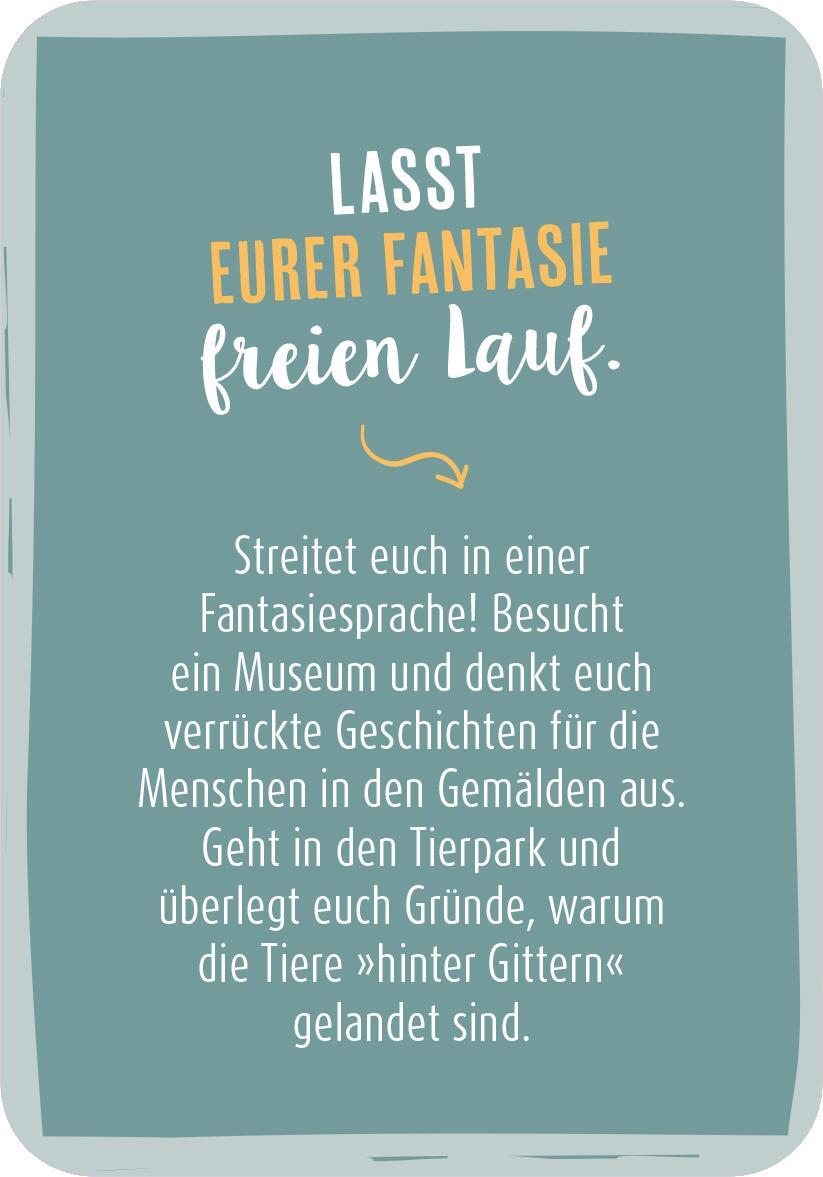 Beispielinhalt (Bild) 99 herrlich verrückte Ideen für euer Leben zu zweit