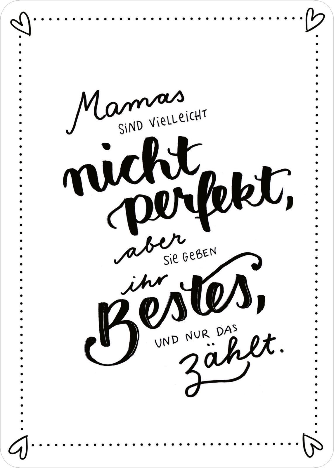 Beispielinhalt (Bild) Beste Mama. Von allen.