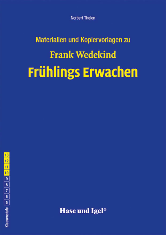 Vorderes Coverbild Frühlings Erwachen. Begleitmaterial