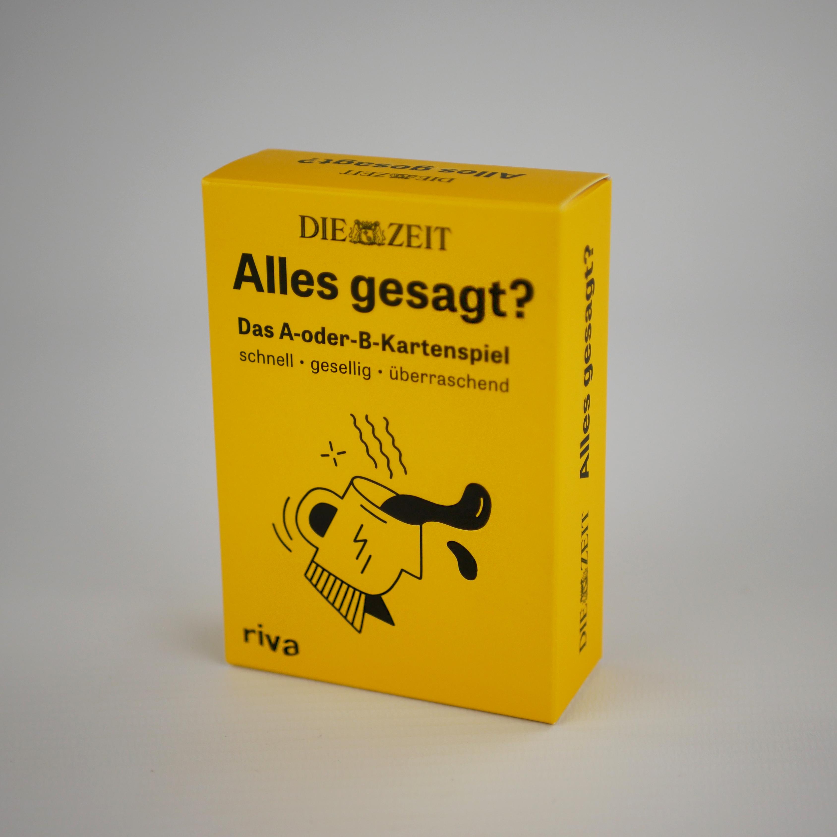 Beispielinhalt (Bild) DIE ZEIT »Alles gesagt?«
