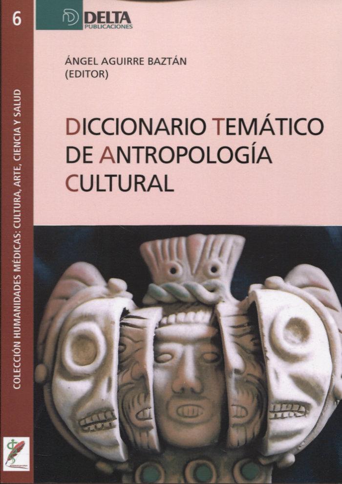 Vorderes Coverbild Diccionario temático de antropología cultural