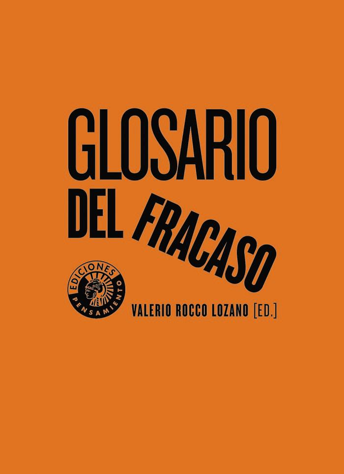 Vorderes Coverbild Glosario del fracaso