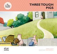 Vorderes Coverbild Three tough pigs