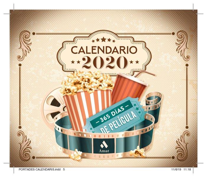 Vorderes Coverbild CALENDARIO DE CINE 2020