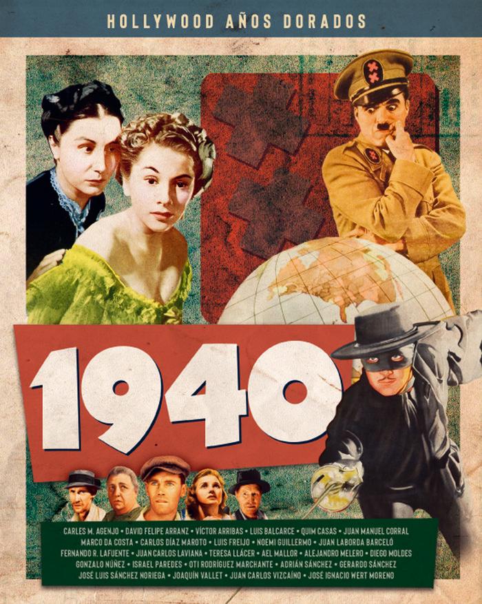 Vorderes Coverbild Hollywood años dorados, 1940