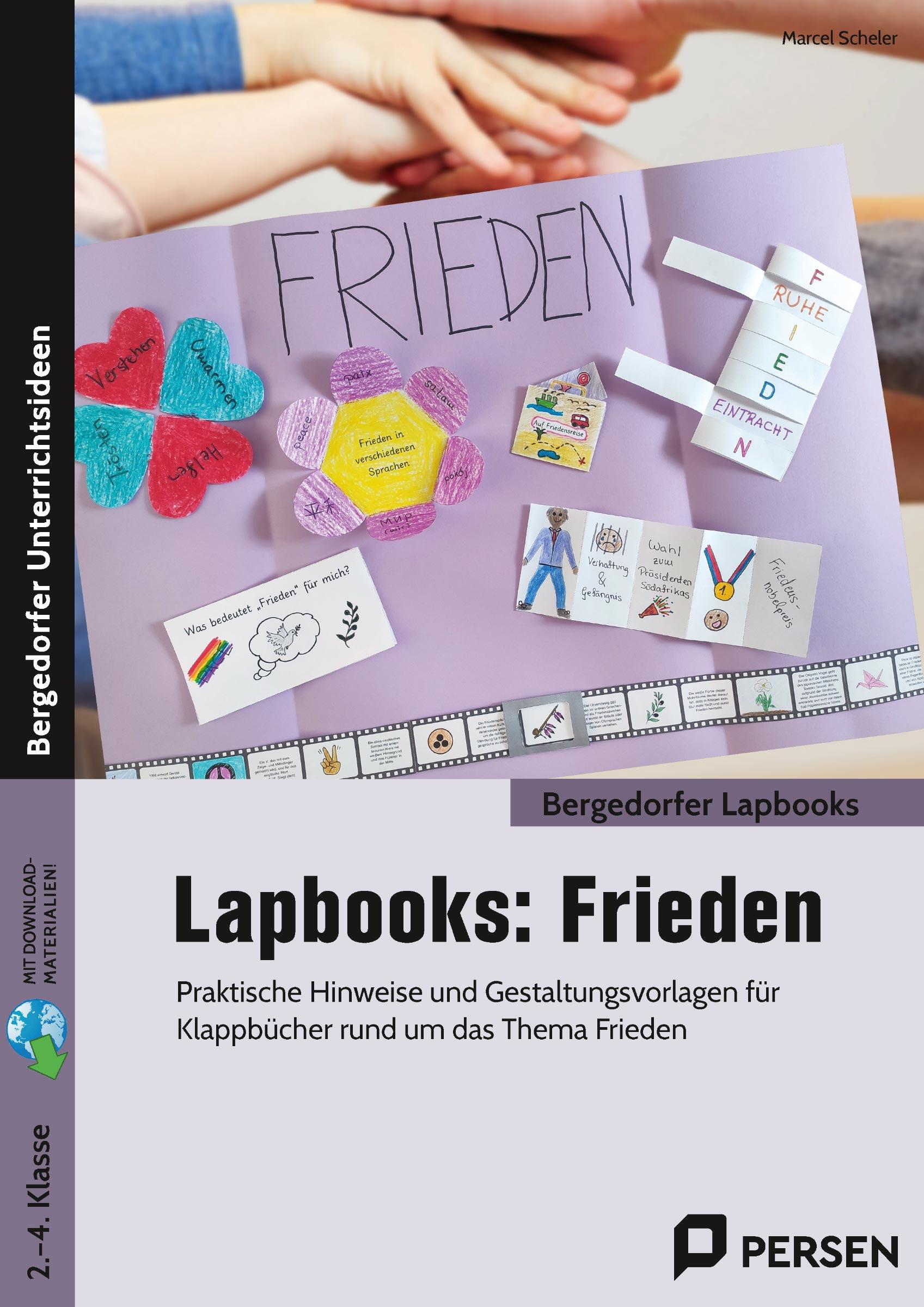 Vorderes Coverbild Lapbooks: Frieden - 2.-4. Klasse