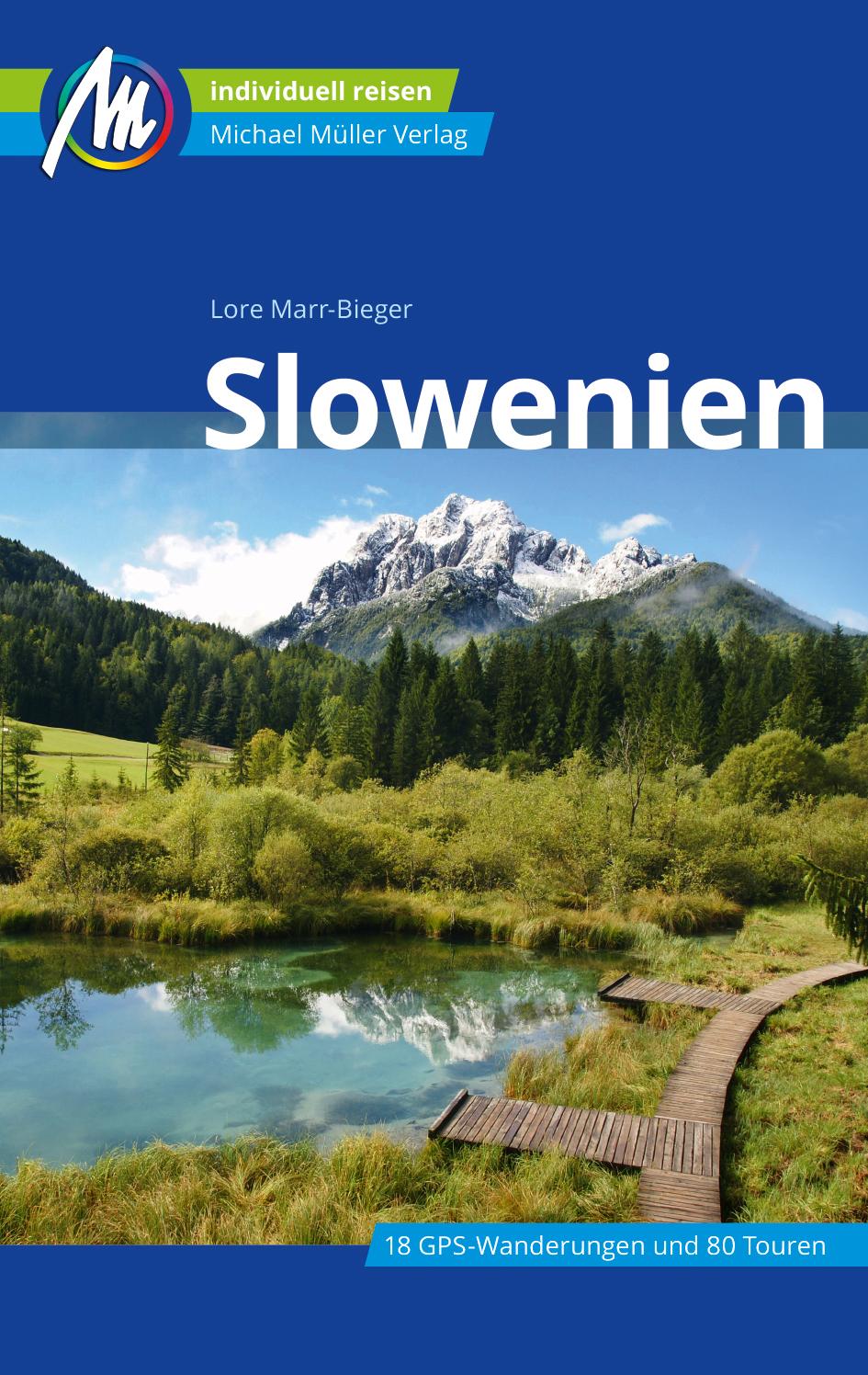 Vorderes Coverbild Slowenien Reiseführer Michael Müller Verlag