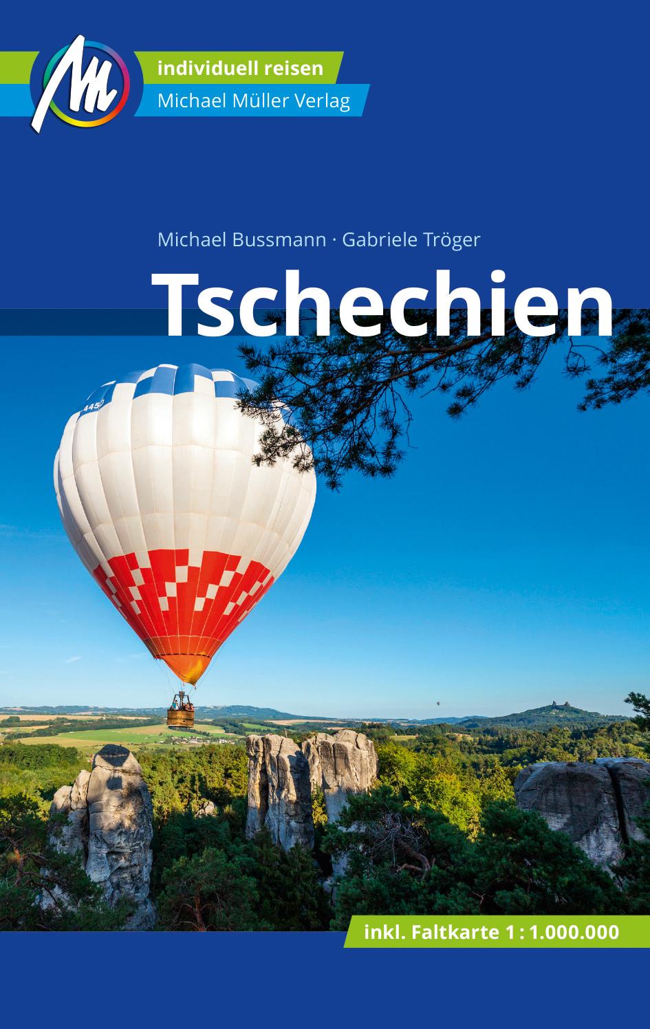 Vorderes Coverbild Tschechien Reiseführer Michael Müller Verlag