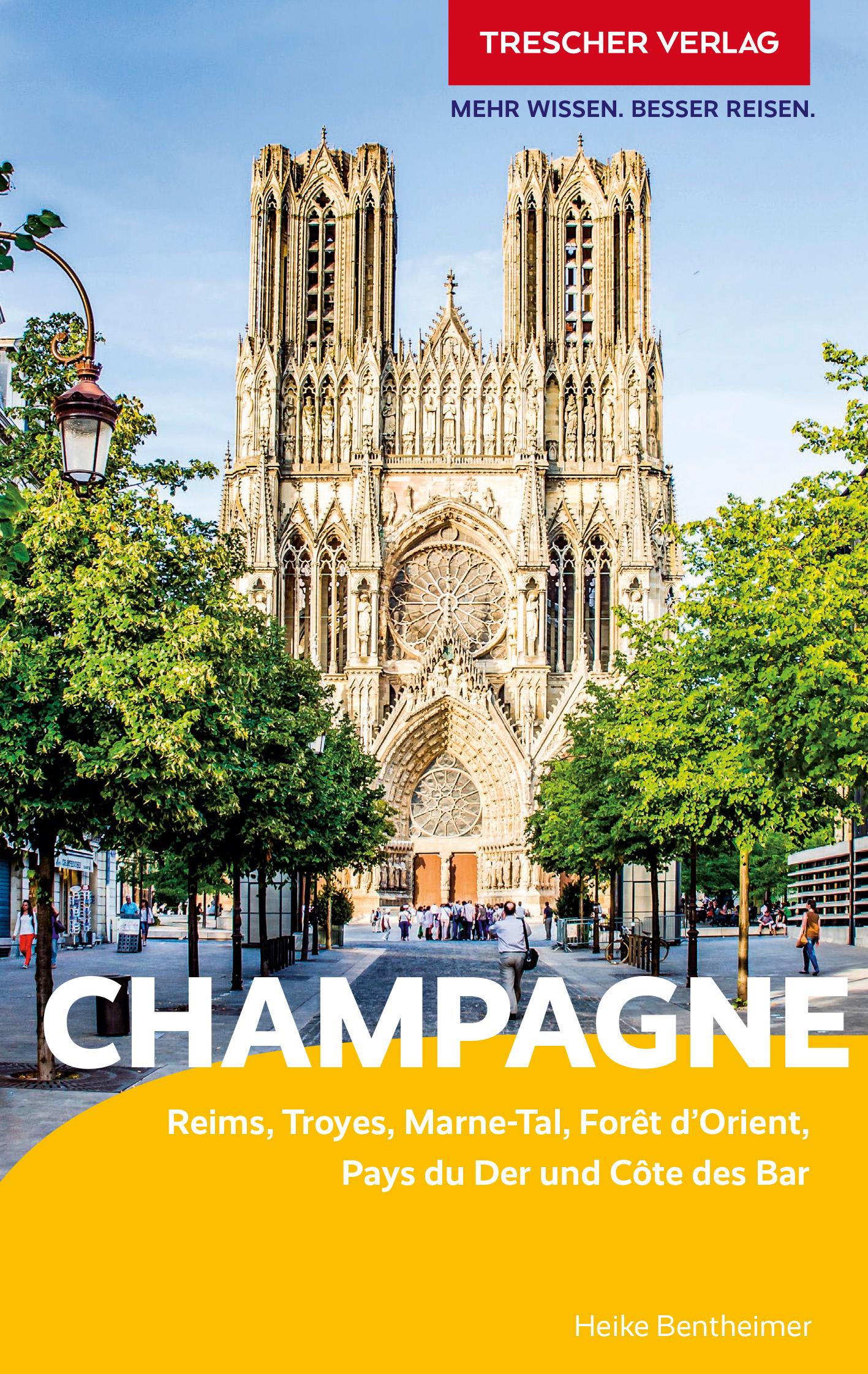Vorderes Coverbild CHAMPAGNE Reiseführer - Trescher Verlag